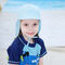 Mũ xô trẻ em có vành rộng có thể điều chỉnh UV 50+ 100% cotton