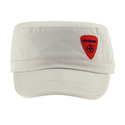 Pre curved Sandwich Peak Cap Cadet Quân sự điều chỉnh với Velcro Closure