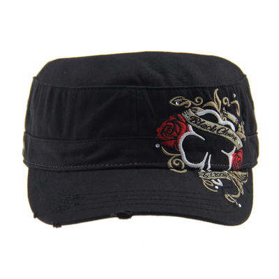 Casual vintage quân đội Cadet Cap một kích thước phù hợp với tất cả SEDEX chứng nhận
