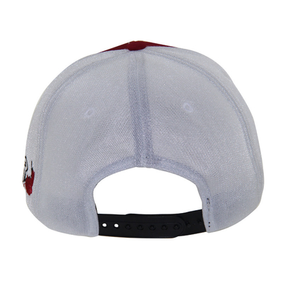 Pre Curved Peak Mesh Trucker Caps 3D thêu bóng chày 4 tấm