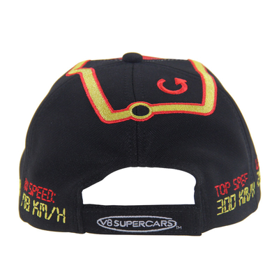 Ottoman Polyester Sublimation đua bóng chày mũ với logo thêu phẳng