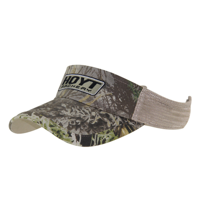 Tùy chỉnh Nylon ngụy trang Mặt trời Visor Mũ Bông Mũ thêu