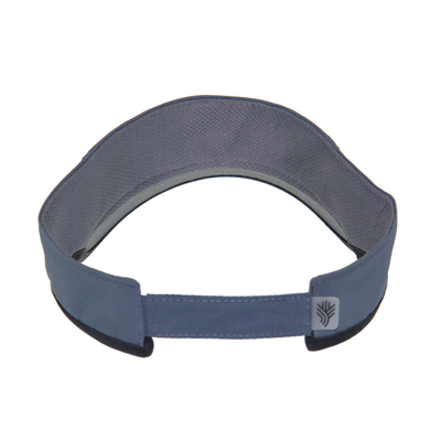 Polyester quần vợt mặt trời visor mũ chạy mặt trời visor với Velcro lại đóng