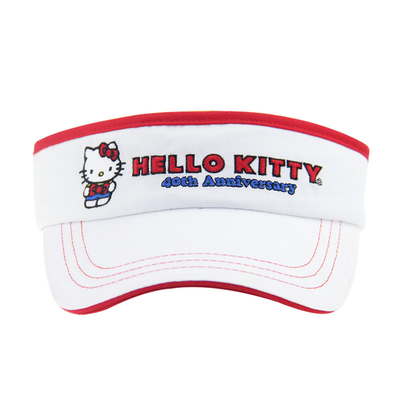 Trẻ em Trọng lượng nhẹ Mặt trời Visor Caps Trắng bóng mặt trời Visor Mũ Khóa điều chỉnh