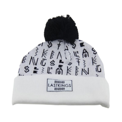 Đàn ông Micro Fleece cuff đan mũ Beanie với thêu logo tùy chỉnh