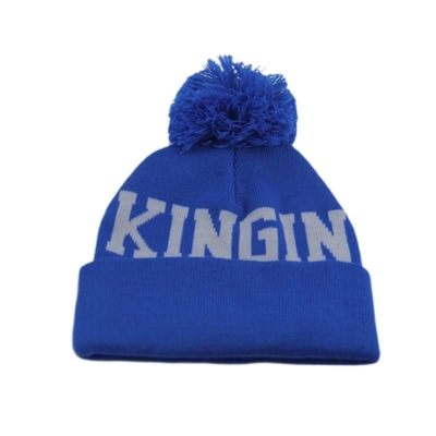 OEM ODM nữ Beanie mũ Beanie mùa đông Cap Pom Pom On Top
