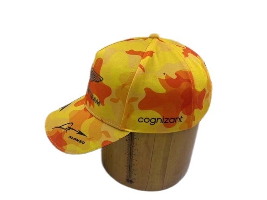 Nhựa polyester tùy chỉnh Repreve vải tái chế mũ bóng chày mũ bóng chày bền vững