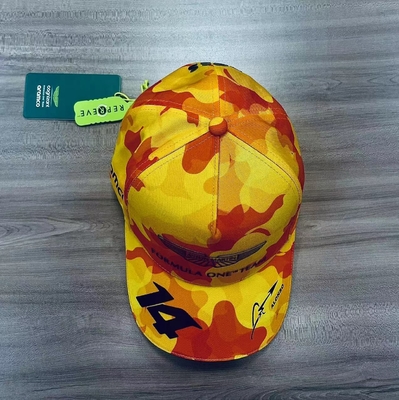 Nhựa polyester tùy chỉnh Repreve vải tái chế mũ bóng chày mũ bóng chày bền vững
