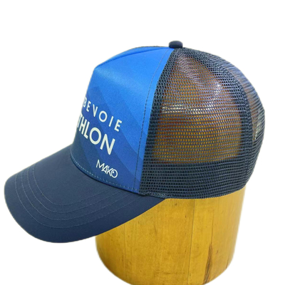 In Sublimation 5 Panel High Profile Trucker Hat Custom Made Trucker Cap