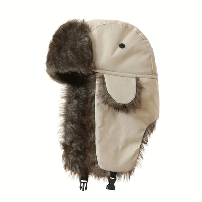 Unisex Warm Trapper Mũ mùa đông chống gió chống nước cho thời tiết cực lạnh