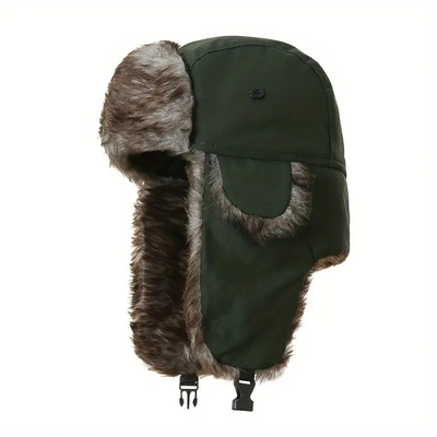 Unisex Warm Trapper Mũ mùa đông chống gió chống nước cho thời tiết cực lạnh