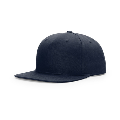 Custom Snapback phía trước 5 Panel Caps Flat Peak Profile Snapback trung bình