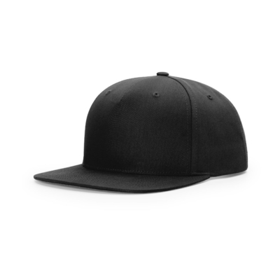 Custom Snapback phía trước 5 Panel Caps Flat Peak Profile Snapback trung bình