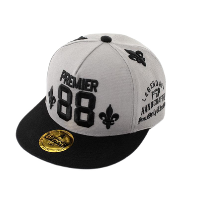 Vải bền 5 Panel Snapback Mũ 3D thêu mũ bóng chày tùy chỉnh