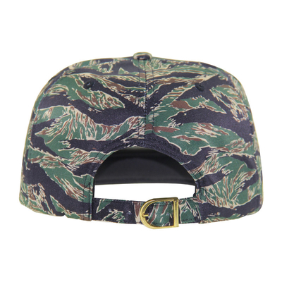Ưu tiên in ngụy trang Snapback Hat 6 Panel Flat Brim Snapback Cap