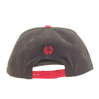 2 Tone Mặt Panels Cotton Snapback Cap Custom thêu 5 Panel Mũ phong cách