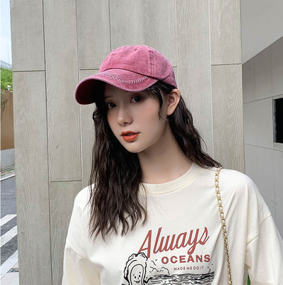 Đứng bền chải bông Casual Baseball Cap, 6 bảng điều chỉnh Street Wear Baseball Cap