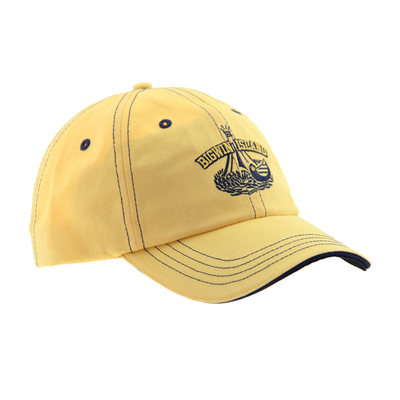 Cơ bản 6 Panel Cotton Embroidery Baseball Caps, Low Profile Sandwich Chuẩn bị Đàn ông và Phụ nữ Caps