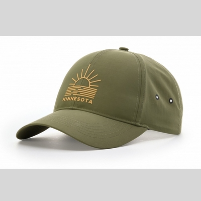 6 Panel Performance Casual Outdoor Baseball Cap/Hat với bảo vệ nước và UPF.