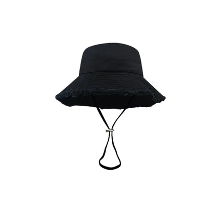 Sun Prevent Cotton Canvas Wide Brim Bucket Hat Beach Bucket Hat Phong cách