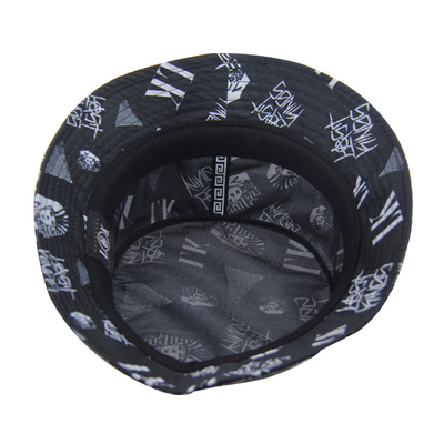 In Sublimation Custom Bucket Caps Summer Fishing Hats SGS được chứng nhận