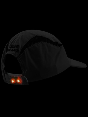 100% Polyester Microfiber Led Lighted Ball Caps cho chạy đêm