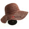 Tùy chỉnh Raffia Phụ nữ Mũ rơm Mũ chống nắng Bóng râm Màu Pantone OEM ODM