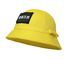 ODM Funny Plain hoặc patch Polyester Fisherman Bucket Cap Kids Yellow Bucket Hats