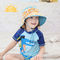 Mũ xô chống nắng cho trẻ em Upf 30+ Màu thân thiện với môi trường Đã nhuộm