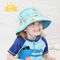 Mũ xô chống nắng cho trẻ em Upf 30+ Màu thân thiện với môi trường Đã nhuộm