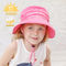 Chống tia cực tím 50+ UPF Mũ chống nắng Uv dành cho trẻ em với phần tà 43cm 55cm