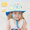 OEM ODM Summer Floral Beach Outdoor Bucket Hats với cổ lật
